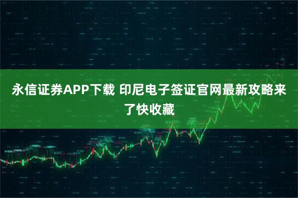 永信证券APP下载 印尼电子签证官网最新攻略来了快收藏